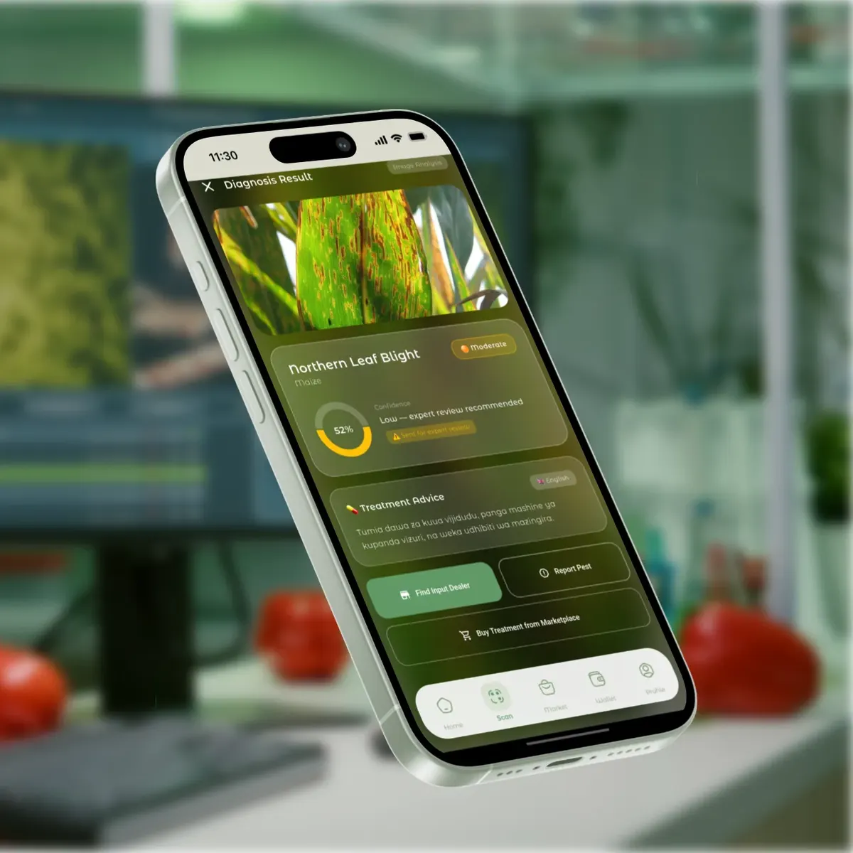 Agronexie app screenshot